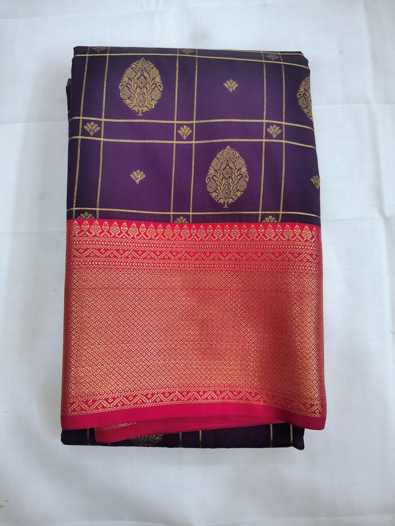 Semi Kanchivaram silk