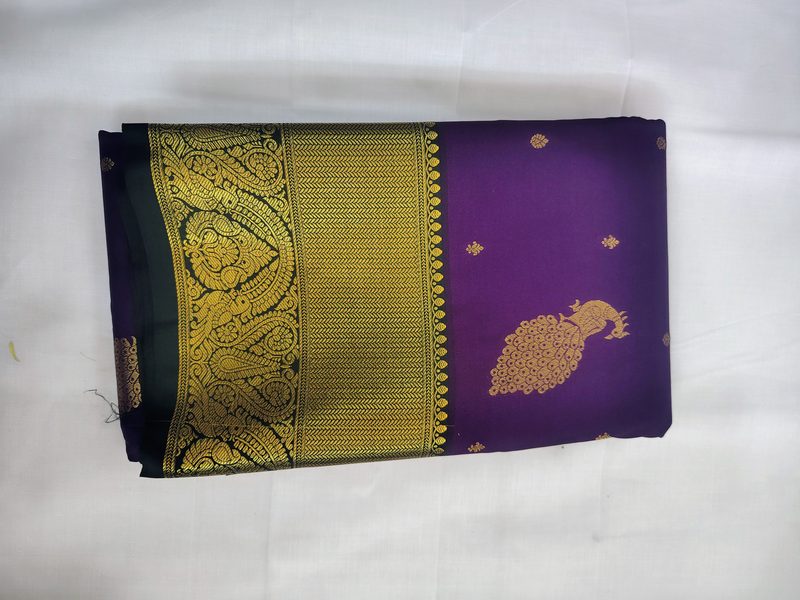 Semi Kanchivaram silk