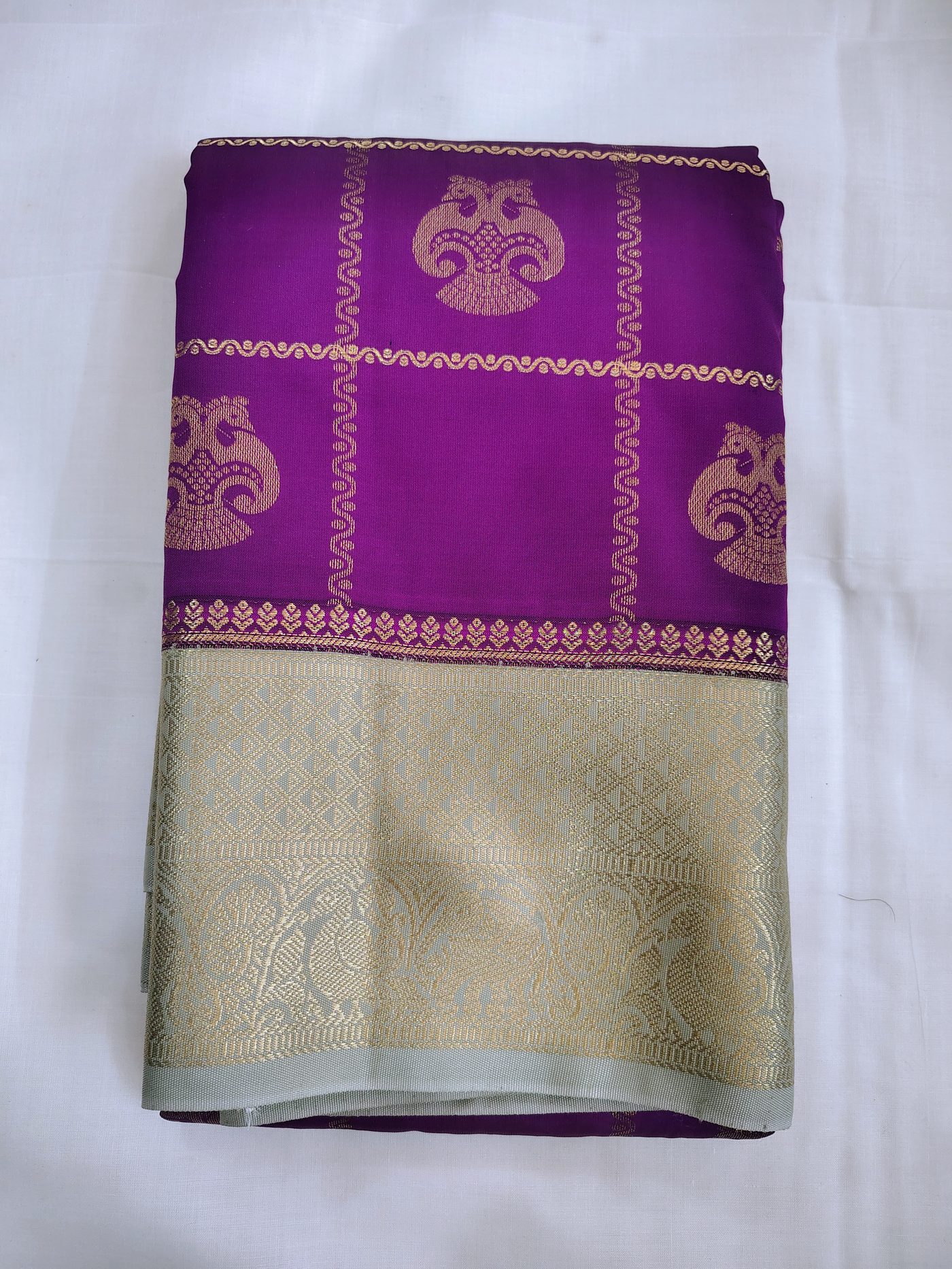 Semi Kanchivaram silk