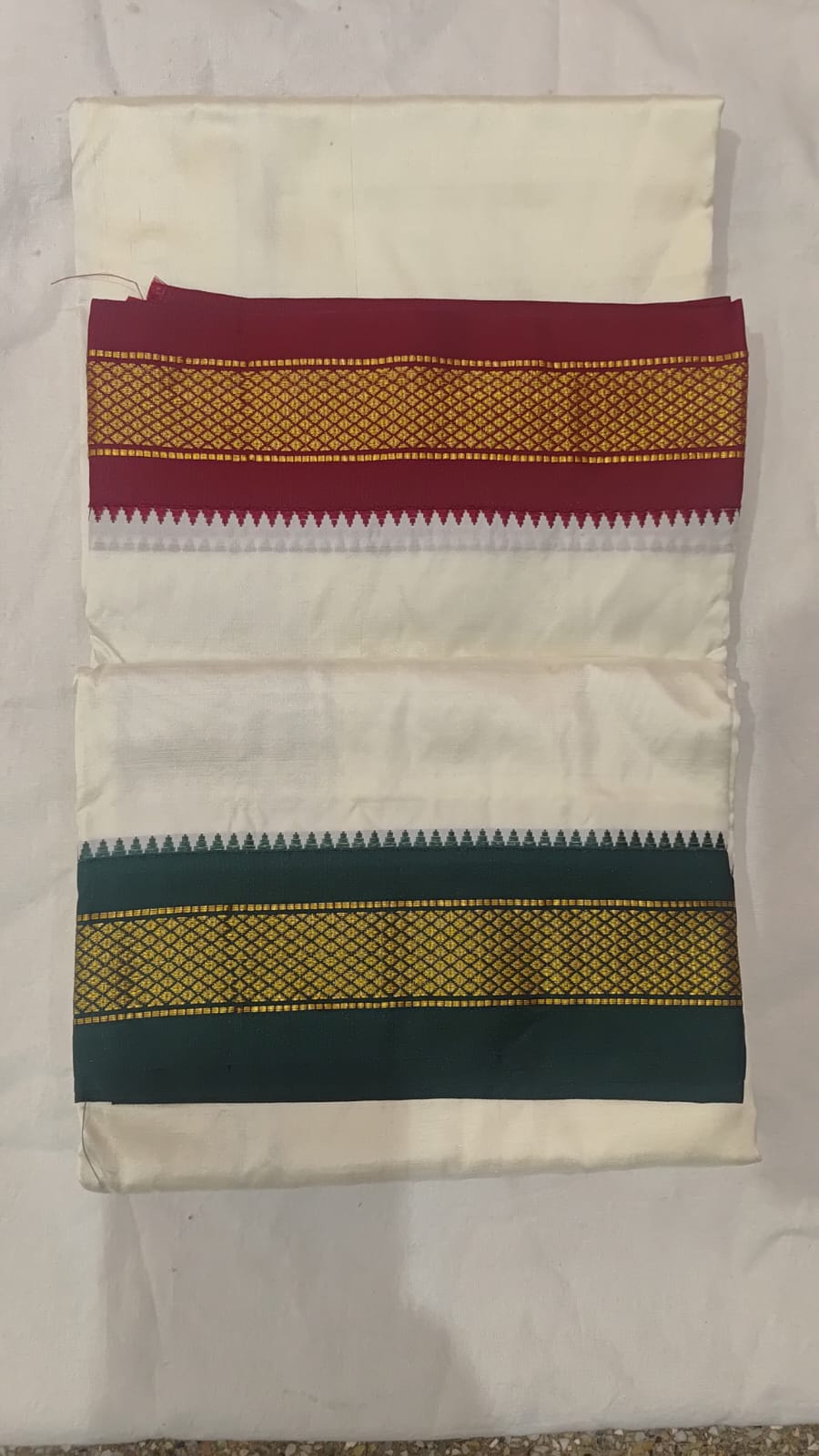 Pure silk panche shalya