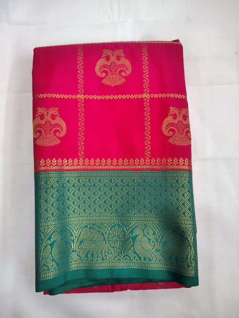 Semi Kanchivaram silk