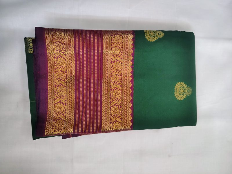 Semi Kanchivaram silk