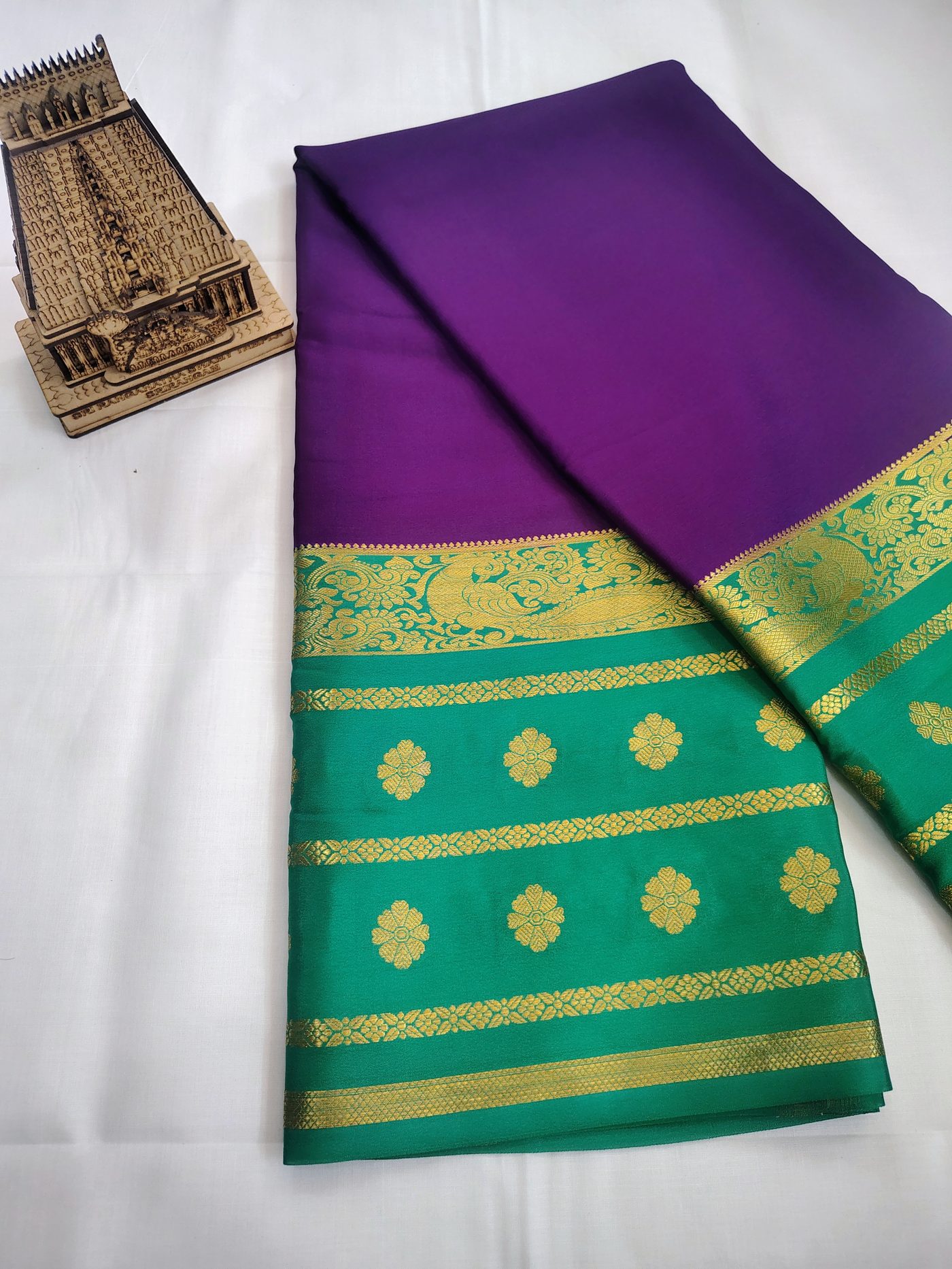 160 Gsm pure mysore crape silk